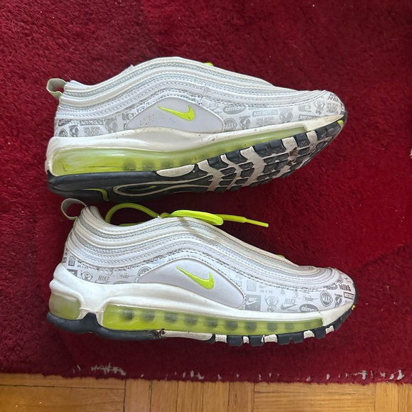 Nike Shoes - Nike Air max 97 volt reflective logo